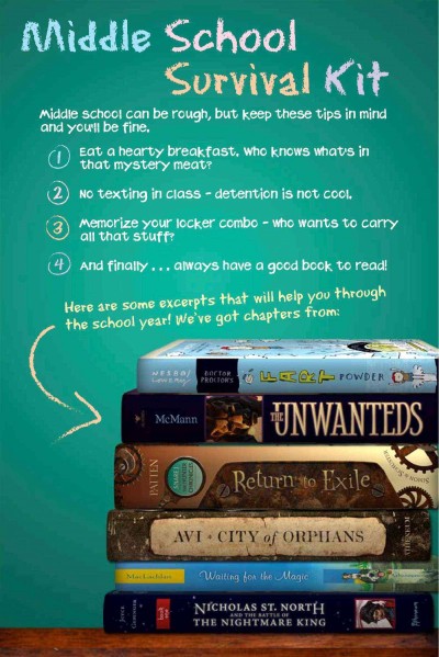 Cover of book: Middle School Survival Kit