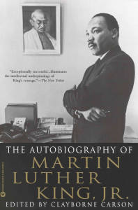 Cover of book: The Autobiography of Martin Luther King, Jr.