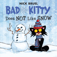 Cover of book: Bad Kitty Does Not Like Snow