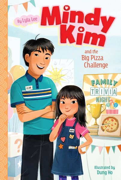 Cover of book: Mindy Kim and the Big Pizza Challenge